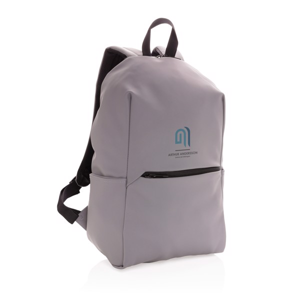 Xd Collection laptop backpack 15.6inch PU - Grey