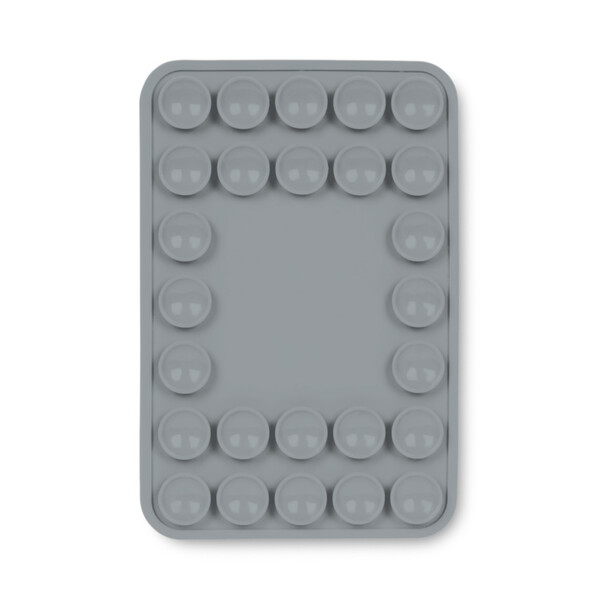 Funda magnética para teléfono con ventosa selfie - Gris frío