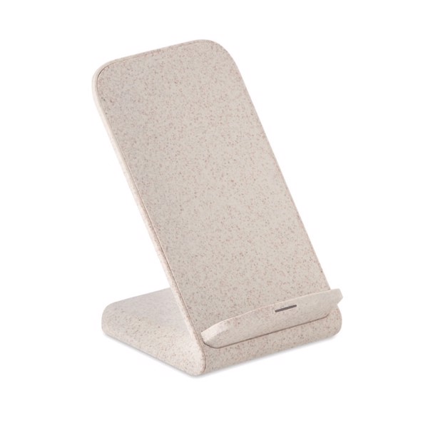 Layaback wireless charger 10W, wheat straw blend