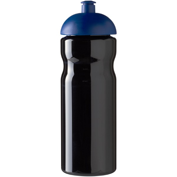 Bidon H2O Active® Base 650ml avec couvercle dôme - Noir / Bleu