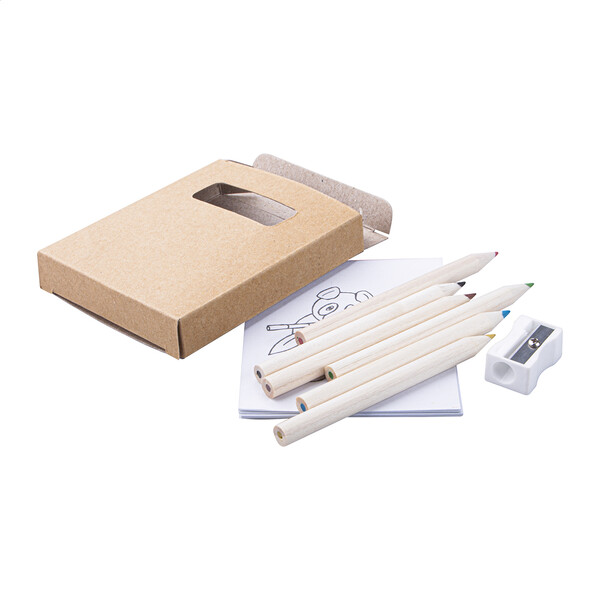 Set de 6 crayons Paola