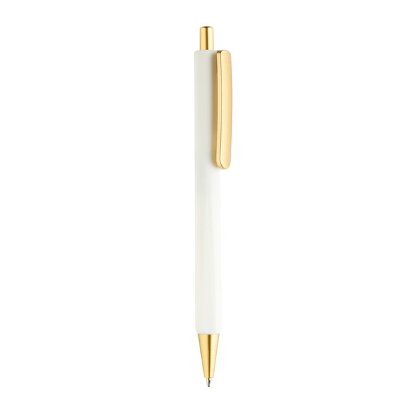 Stylo luxe à trois faces EDGE RCS - Blanc