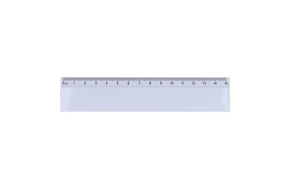 Ruler 15cm - White