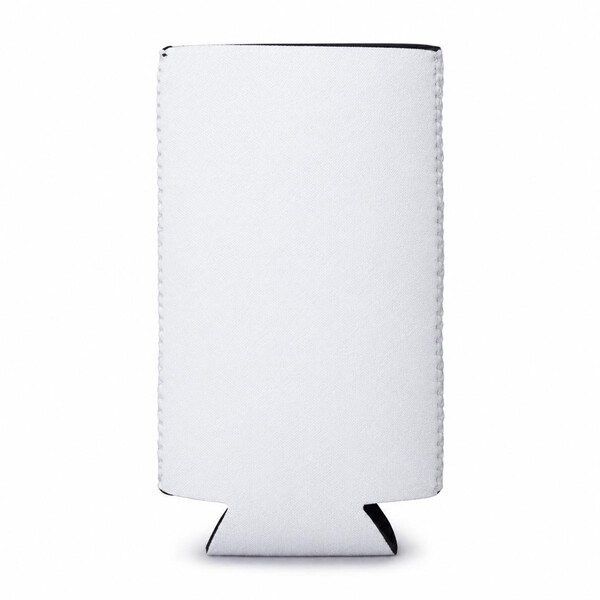 Collapsible neoprene can cooler. 330ml sleek size - Full colour