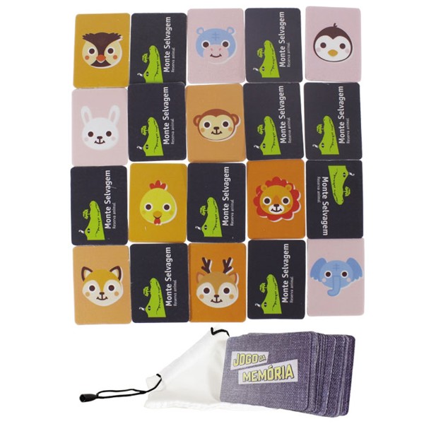 Memory Game 20 Pieces With Customizable Packaging