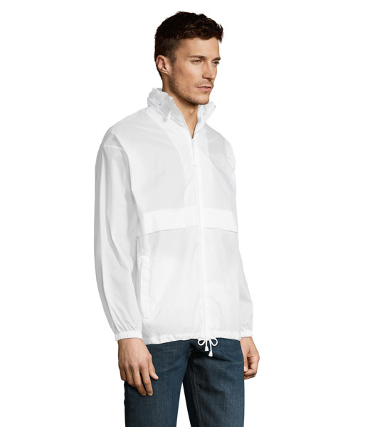 SURF Unisex Windbreaker - WhiteS