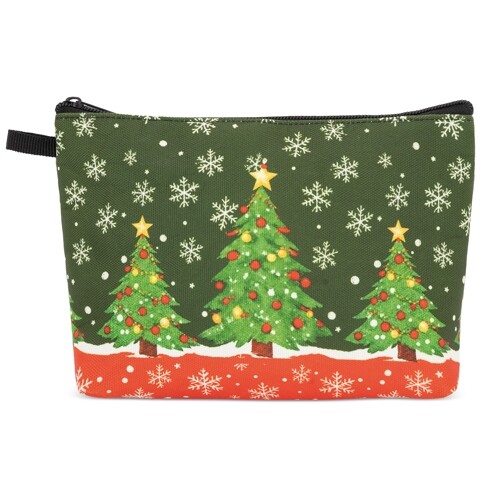 SET OF CHRISTMAS TOILETRY BAGS (4 PCS) "ASTRID"