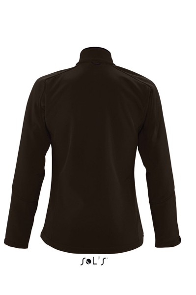 Sol's Roxy - Women's Softshell Zipped Jacket - Dark Chocolate / 2XL