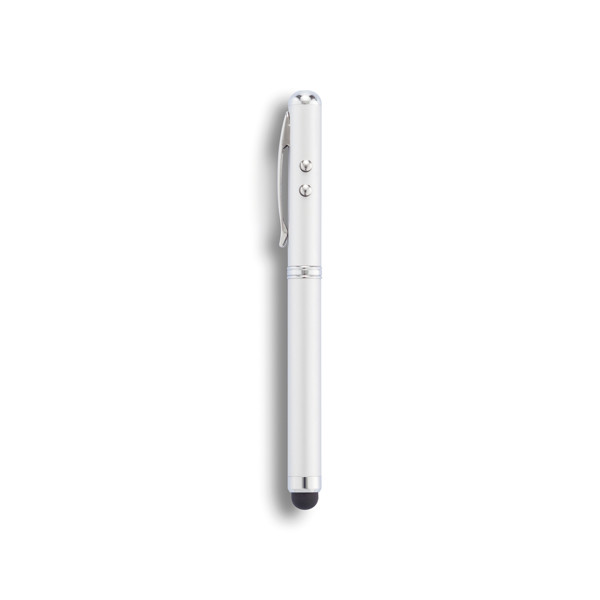 Xd Collection 4in1 pen stylus, torch, laser - Silver