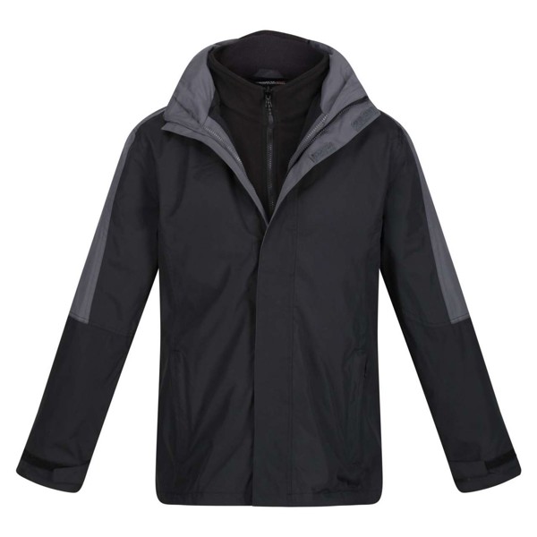 Men's Defender Iii Waterproof 3-In-1 Jacket - Black / Seal Grey / XL