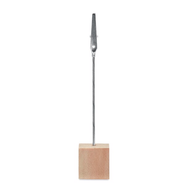 MB - Pine wooden clip holder Hello Clip