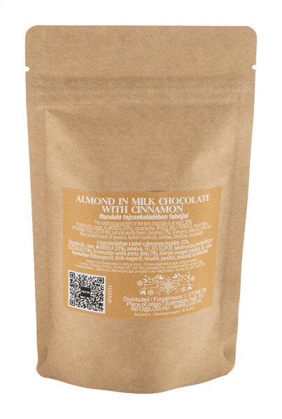 Csokoládés fahéjas mandula Cinnanut, 70 g
