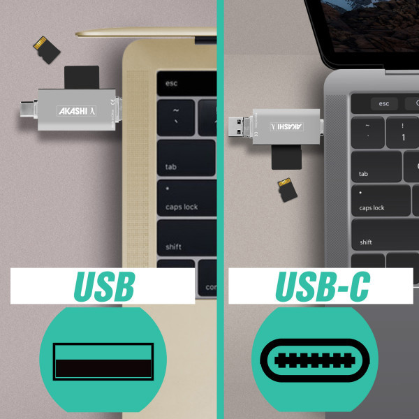 KAGI - LECTEUR DE CARTE - SD / MICRO SD 3 EN 1