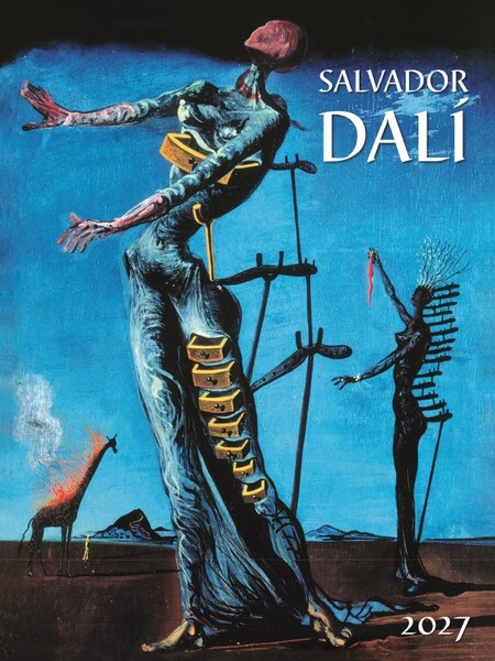 Nástenný Kalendár Salvador Dalí 2027