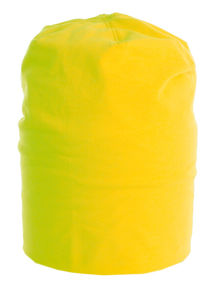 9038 Beanie Fleece lined One Size Yellow