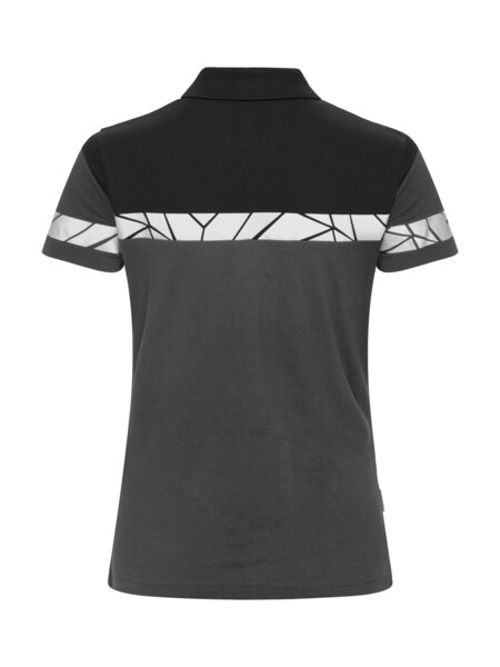 7006 POLO PIQUE LADY PGL Grey/Black XXL