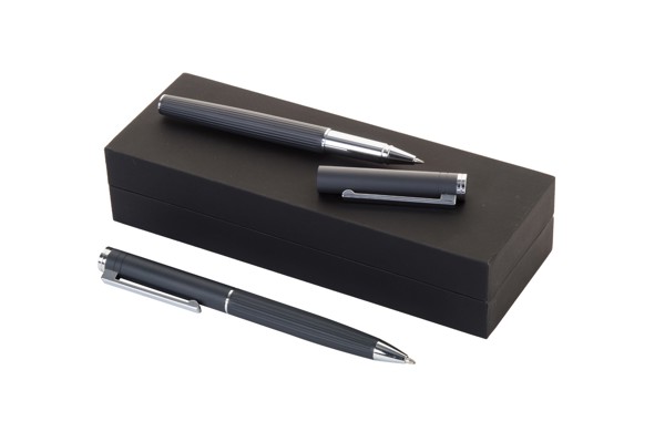 Pen Set Stripo - Grey
