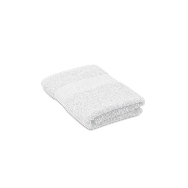 Towel organic cotton 100x50cm Terry - White