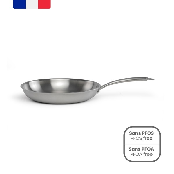 Brigade - Poêle en acier inoxydable 20 cm