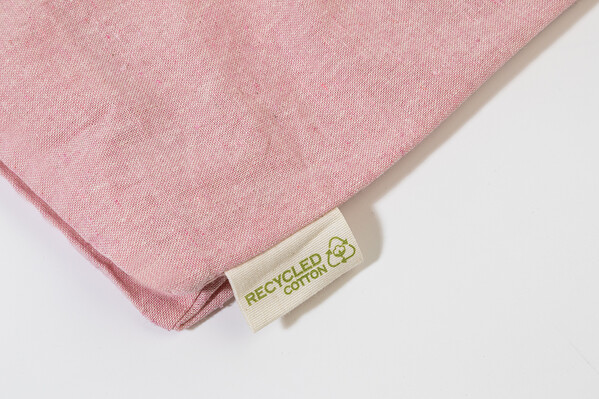 Tote bag en coton Recote - Rose