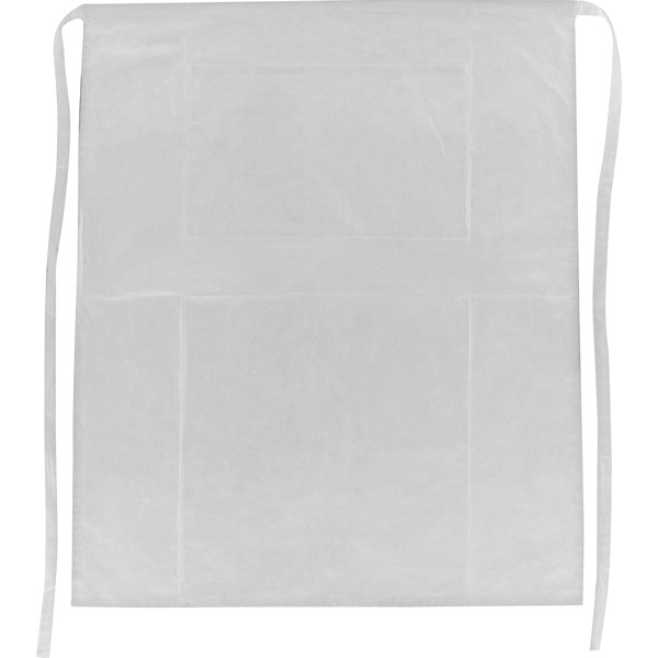 GERTRUD Șorţ mare, 180g/m² - White