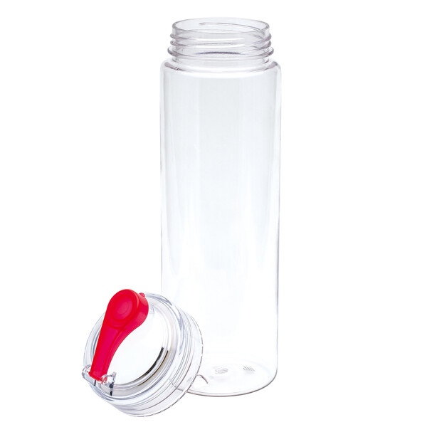Bouteille avec infuseur à fruits JOLIETTA - rouge
