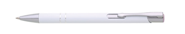 Cittta metal pen,pencil set,white surface - Silver