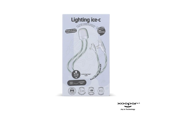 Câble Xoopar ICE-C Lighting - Gris