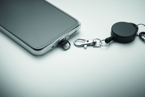 Einziehbarer Smartphone-Halter Retro