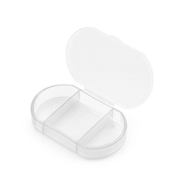 Pillbox Trizone - White