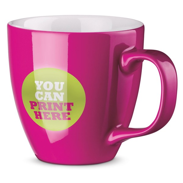 Caneca em porcelana com hidroglaze 450 mL - PANTHONY