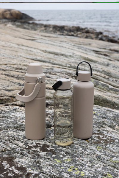 VINGA Fľaša Baltimore RCS RPET 550 ml - Greige