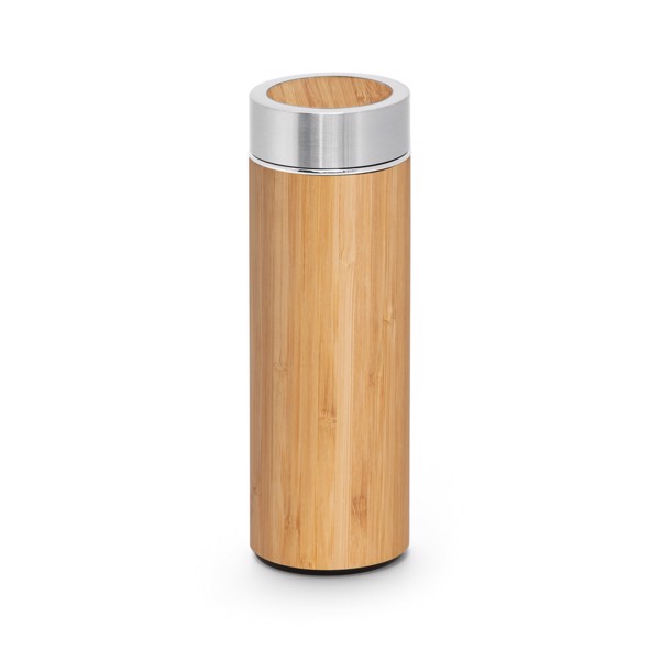PS - NATUREL. Bamboo and stainless steel thermos 430 mL