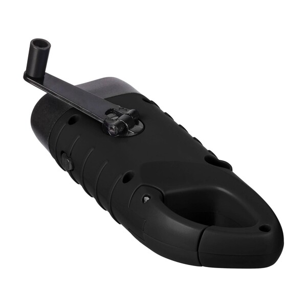 Solar torch Kano | Recycled - black
