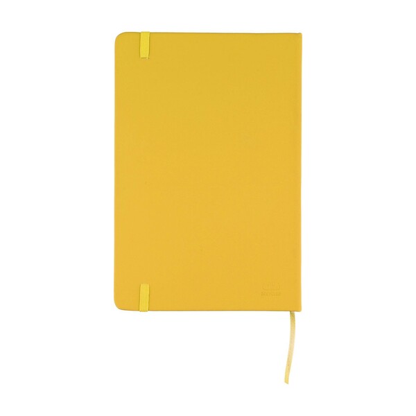 Caderno Eva | Reciclado | A5 | Pautado - amarelo