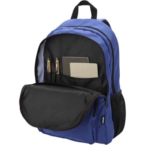 Sac à dos pour ordinateur portable 15'' Trend Plus recyclé certifié GRS de 20L - Bleu royal