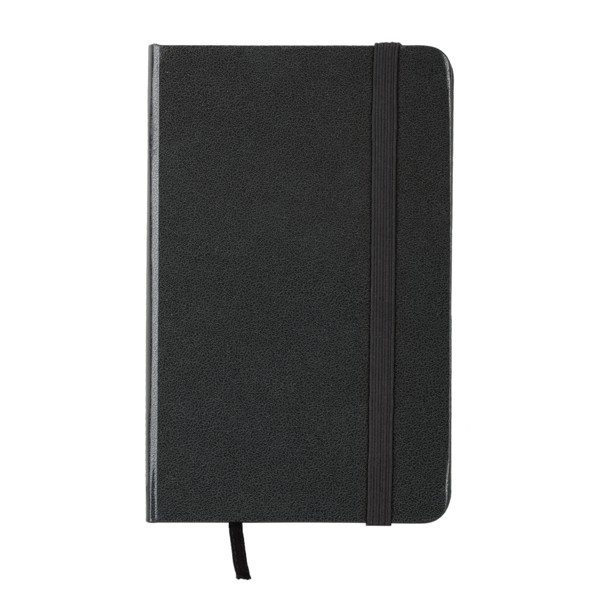 Asturias 130x210/80s squared notepad - Black