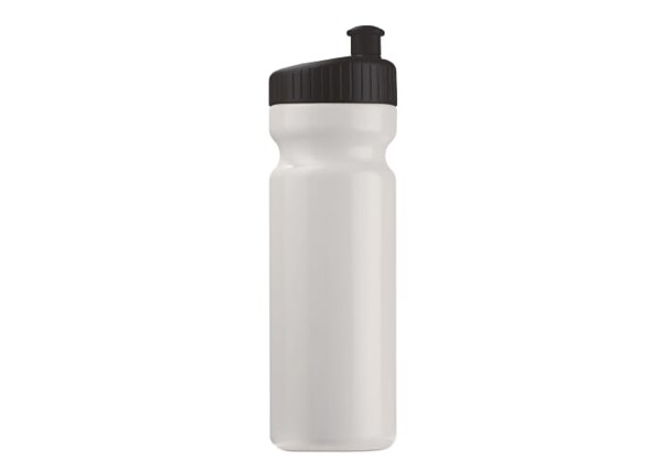 Sport bottle design 750ml - White / Black