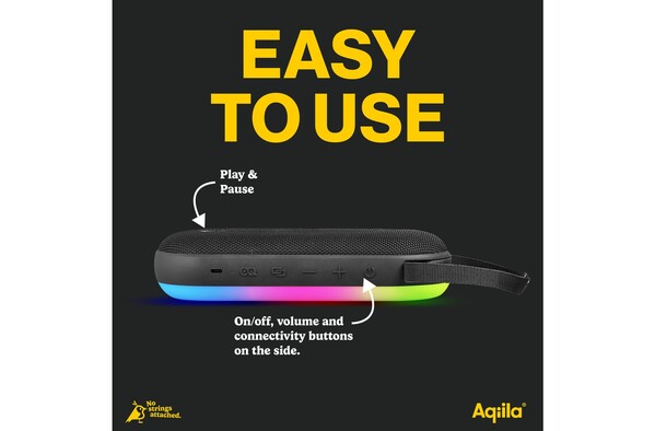 Aqiila Soundbird CM Bluetooth Speaker 30W with RGB Light
