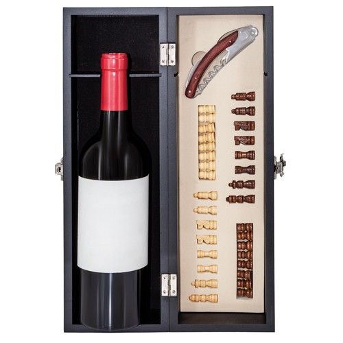 WINE SET + CHESS "SABOYA"