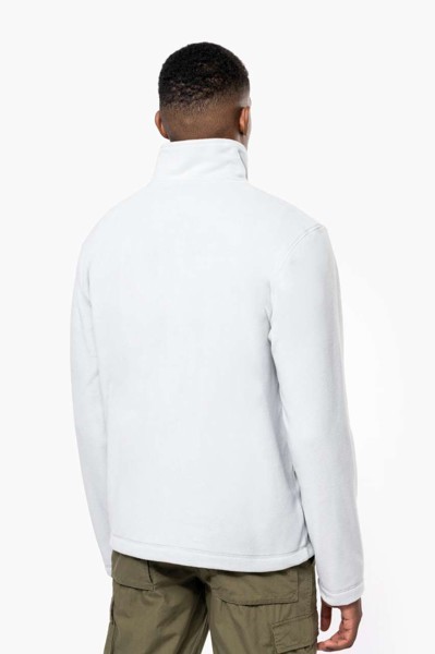 Falco - Full Zip Microfleece Jacket - White / 3XL