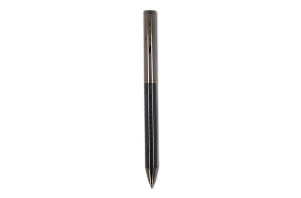 Metal ball pen and roller ball pen set in gift box