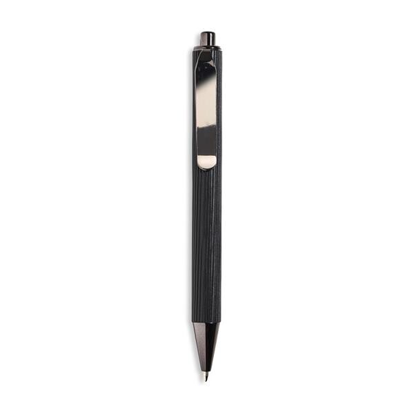 Conjunto com Bloco De Notas A5 com tecnologia NFC integrada, esferográfica de metal e porta-chaves 