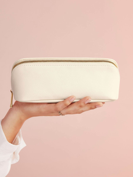 Boutique Open Flat Mini Accessory Case - Oyster