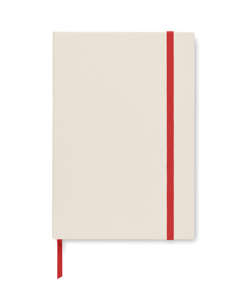 Carnet A5 en carton recyclé Mito Note - Rouge