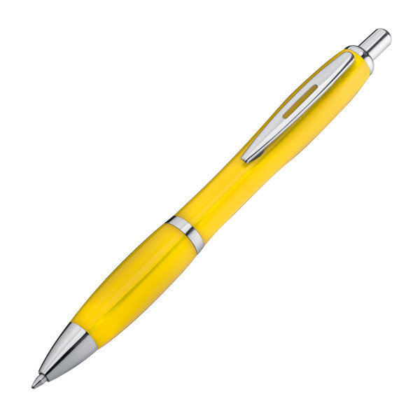 ERIN Pix multicolor cu clip metalic - Yellow