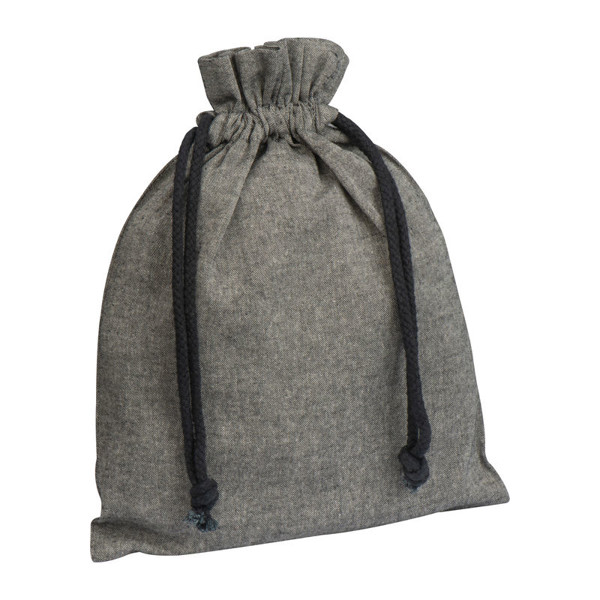 Recycled Cotton Bag Pasadena 110 g/m² - Dark Grey