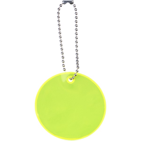 Suporte refletor redondo médio - Amarelo neón