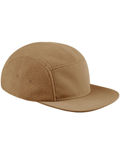 Recycled Fleece Outdoor Camper Cap - Biscuit / One Size