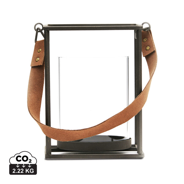 Vinga Montreux lantern iron, glass 175x130x130 mm